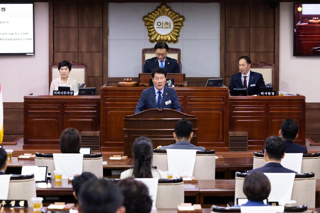 순천시의회 김용찬 의원, 농어촌 기본소득 법제화 촉구