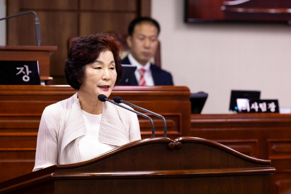 "도시계획 이유로 주민 불편 외면 안 돼"… 순천시의회 이영란 의원, 백강로 완충녹지
